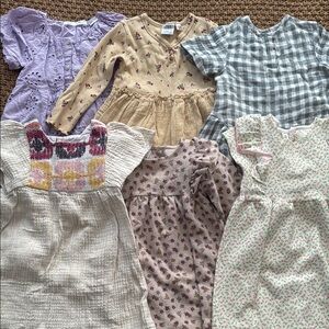 Assorted Baby Dresses in Various Colors